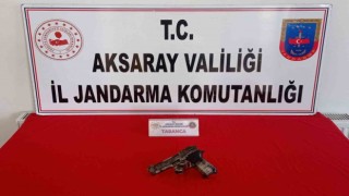 Düğünde havaya ateş açan maganda jandarma ekiplerince yakalandı
