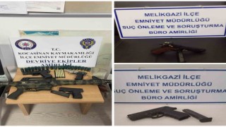 Düğünlerde havaya rast gele ateş açan 6 maganda yakalandı