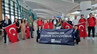 Dünya şampiyonu olan Genç Kadın GoalBall Milli Takımı, İstanbula geldi