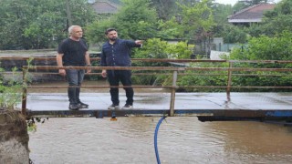 Düzcede dereler yakın takipte