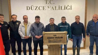 Düzcede metrekareye rekor yağış düştü