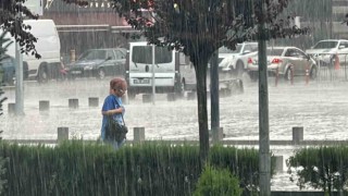 Düzcede yağış başladı