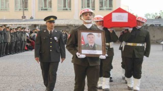 Edirne şehidi törenle Ankaraya uğurlandı