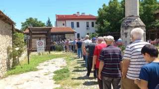 Edirnede aşure kuyruğu