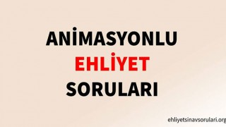 Ehliyet Sınavı Çıkmış Sorular Çöz