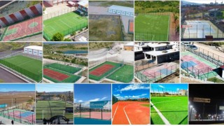 Elazığda 54 sahanın yapımı tamamlandı