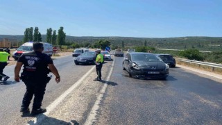 Erdekte trafik kazasında 1 kişi yaralandı