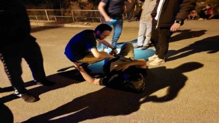 Ereğlide motosiklet kazası: 1 yaralı