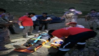 Erek Dağında kayalıklardan düşerek yaralanan kişi kurtarıldı