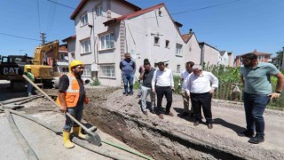 Erenlerin iki mahallesinde altyapı çalışmaları sürüyor