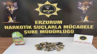 Erzurum Polisinden Uyuşturucu Operasyonu