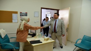 Eskişehir İl Sağlık Müdürü Prof. Dr. Uğur Bilge, Sivrihisar İlçe Devlet Hastanesini ziyaret etti