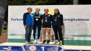 Eskişehirli sporcudan atletizmde Türkiye şampiyonluğu