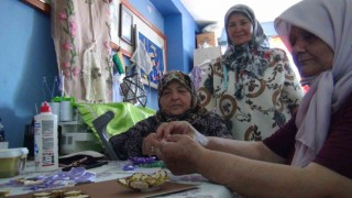 Evlerdeki atıl kumaşlar ekonomiye kazandırılıyor