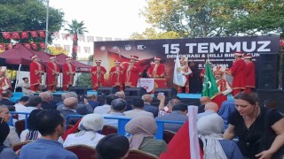 Fatih Saraçhane Parkında “15 Temmuz Demokrasi ve Milli Birlik Günü anma programı