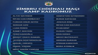 Fenerbahçenin Zimbru maçı kamp kadrosu açıklandı