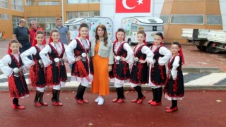 Festivalin gözdesi minik yıldızlar oldu