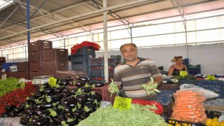 Fethiye pazarında zam şampiyonu fasulye oldu