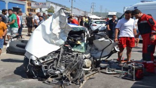 Fethiyede 4 araçlı trafik kazası: 1 ölü, 5 yaralı