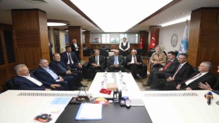 Filistin Büyükelçisinden Başkan Büyükkılıça ziyaret