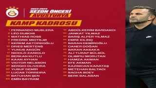 Galatasarayın Avusturya hazırlık kampı kadrosu belli oldu