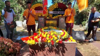 Galatasarayın kurucu başkanı Ali Sami Yen kabri başında anıldı
