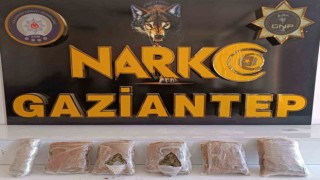 Gaziantepte 2 kilo 750 gram esrar ele geçirildi