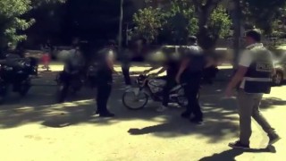 Gaziantepte çalıntı motosiklet denetimi yapıldı