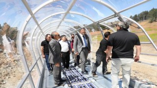 Gediz Murat Dağındaki yürüyen bant bölge turizmine önemli katkı sağlayacak