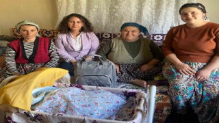 Germencikte Hoş geldin bebek projesi sürüyor