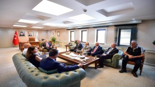 GGC üyeleri Vali Çeber ile buluştu