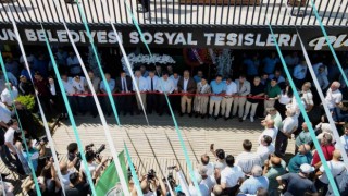 Giresunda yapımı tamamlanan plaj ve sosyal tesis projeleri hizmete açıldı