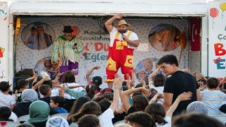 Gölcüklü çocuklar bu yaz da doyasıya eğleniyor