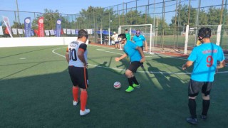 Görme engelliler Süper Lig için Denizlide