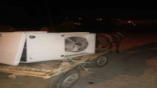 At arabalı hırsılar kıskıvrak yakalandı