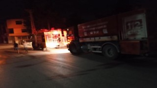 Hatayda çadır yangını etrafa sıçramadan söndürüldü