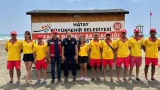 Hatay'da Sahil Güvenliği İçin Cankurtaranlar Göreve Hazır