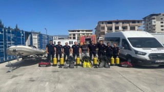 Hatay'da 10 kişilik su altı arama kurtarma ekibi kuruldu