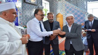 Hazreti Muhammedin mübarek saç teli Bozüyükte ziyarete açıldı