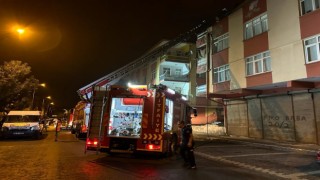 İkamette çıkan yangın 1 saatte söndürüldü