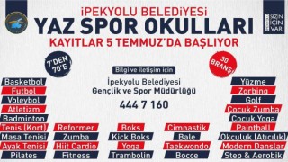 İpekyolu Belediyesinin yaz spor okulları başlıyor