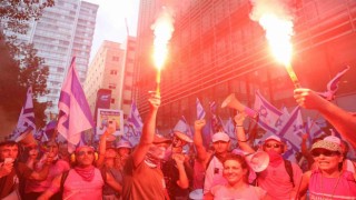 İsrailde yargı reformuna karşı protestolar sürüyor