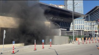 İstanbul Finans Merkezinde yangın