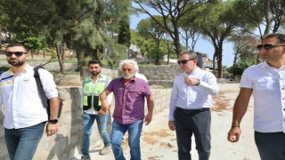 İzmirin ilk Millet Bahçesi tamamlanıyor