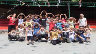 İzmitte çocuklar etkinliklerle eğleniyor