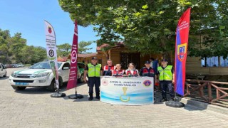 Jandarma ekipleri vatandaşları uyardı