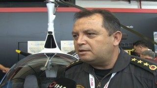 Jandarma Havacılık Başkanlığının Cayrokopter helikopteri İDEFte sergilendi