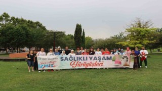 Kadınlar hem spor yaptı hem de sosyalleşti