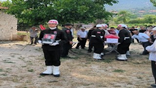 Kalp krizi sonucu hayatını kaybeden asker, törenle toprağa verildi