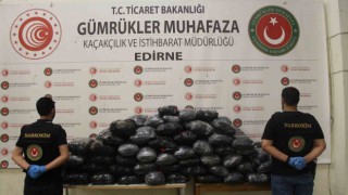 Kapıkulede CNC makinesi içerisine gizlenmiş 133 kilogram esrar yakalandı